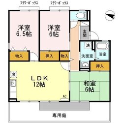 二島駅 徒歩19分 1階の物件間取画像